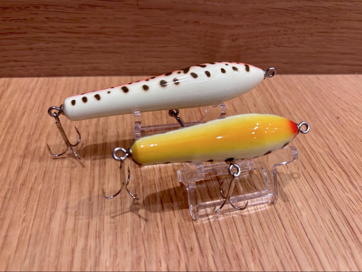 バルサ50 ビッグラッシュスケーターオリジナル ジュニア 2個セット ホワイトコーチ グレーコーチ ドッグ ペンシルベイト_画像3
