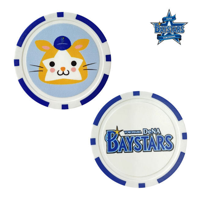 横浜DeNAベイスターズ カジノマーカー YBAC-5723 ゴルフマーカー_画像1