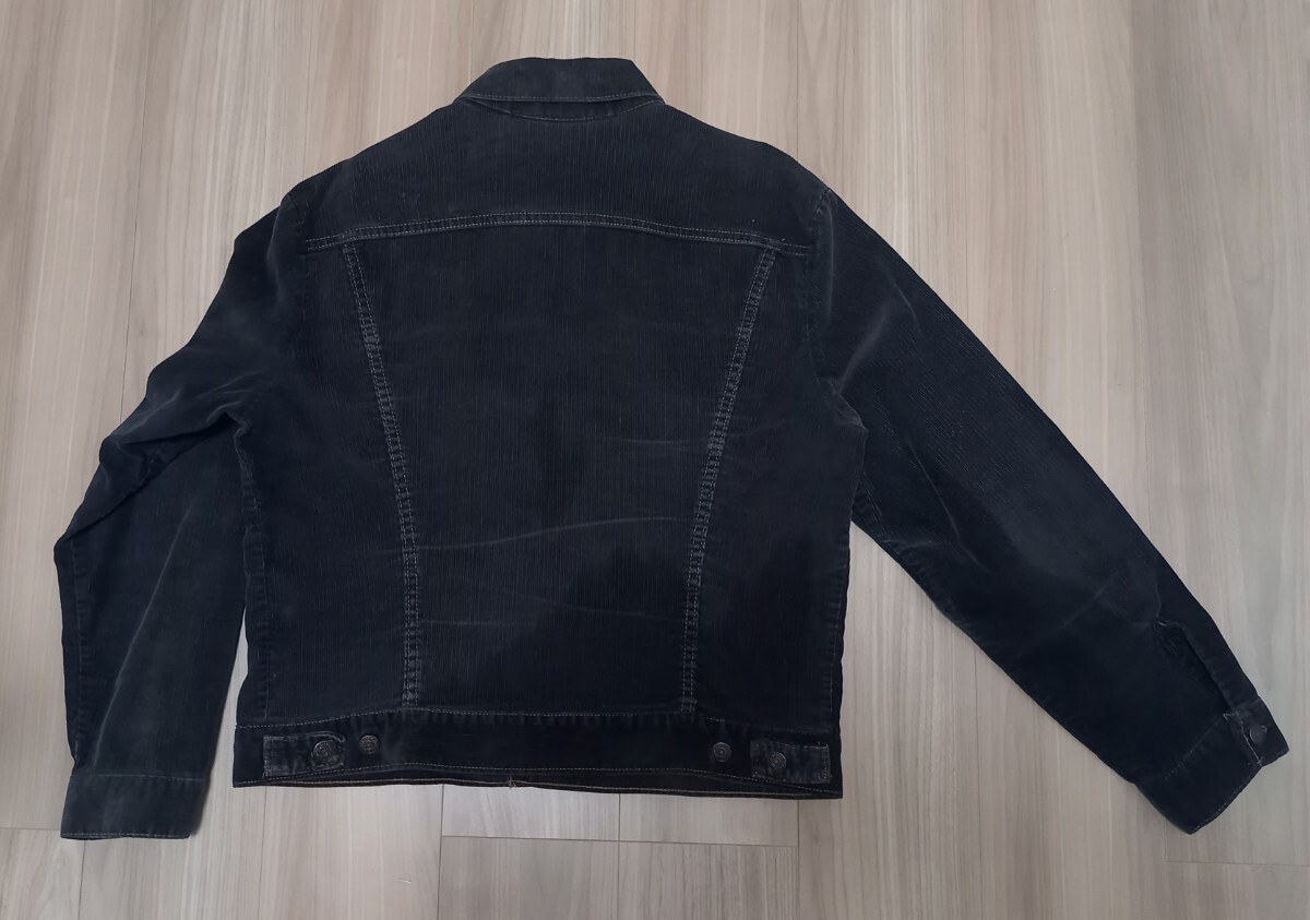 超Special黒44サイズLevi'sコーデュロイ70505ブラック70sビンテージUSA制JKT Gジャン(検501革ww2片面XX大戦L(zhǎng)eeビッグE506サーモンピンク507