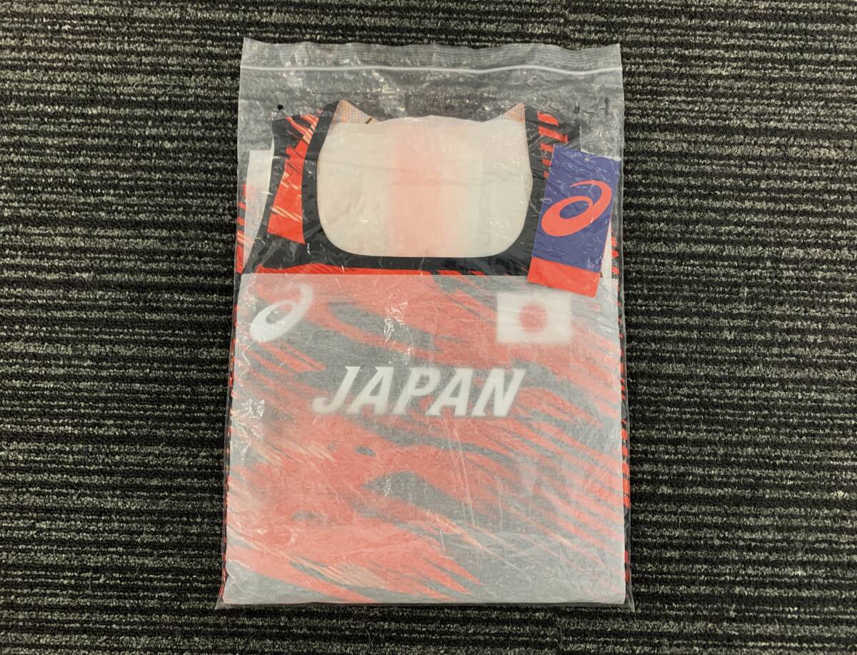 【選手支給】2019 世界陸上ドーハ/世界陸上競技選手権 陸上競技 日本代表 女子 やり投げ asics アシックス 競技用 ユニフォーム/佐藤友佳_画像8