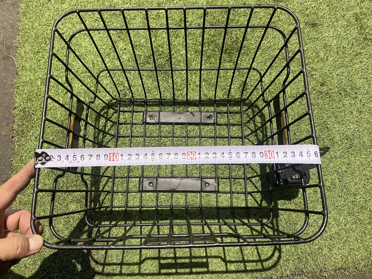 当時物◆ヤマハ リアバスケット◆大きめ籠　カゴ　昭和_画像9