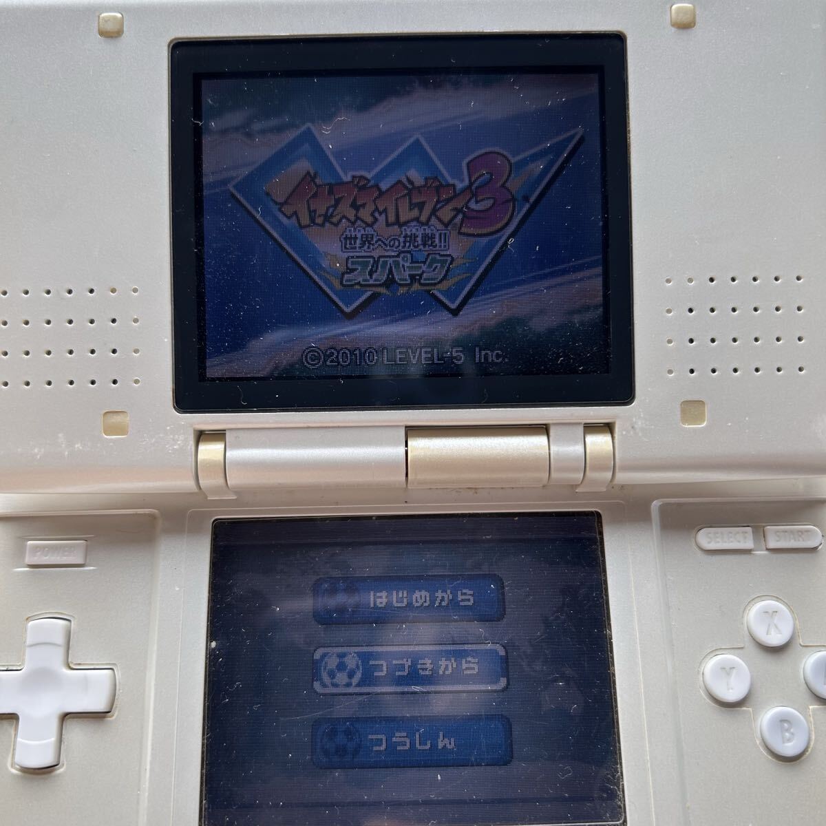 ▲ DS 動作確認済 ゲームソフト ケース付き 3点 イナズマイレブン2 脅威の侵略者 ファイア 世界への挑戦 ボンバー スパーク 中古 71027_画像6