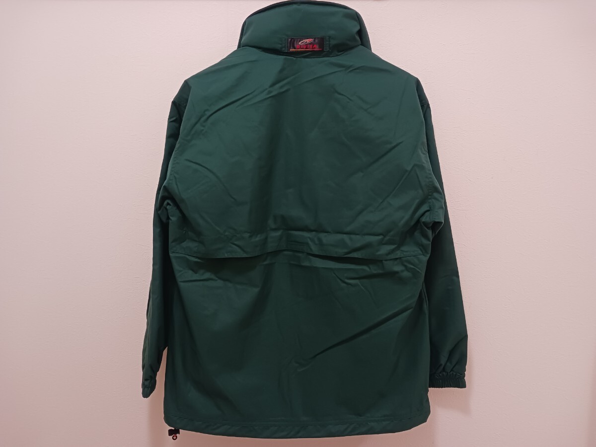 5655　TAKAYAハーフジャケット|フォレストグリーン|3Lサイズ|新品未使用|格納フード付|ナイロン100%|タカヤ DIVISA|防寒|秋冬|ジャンパー緑_画像2