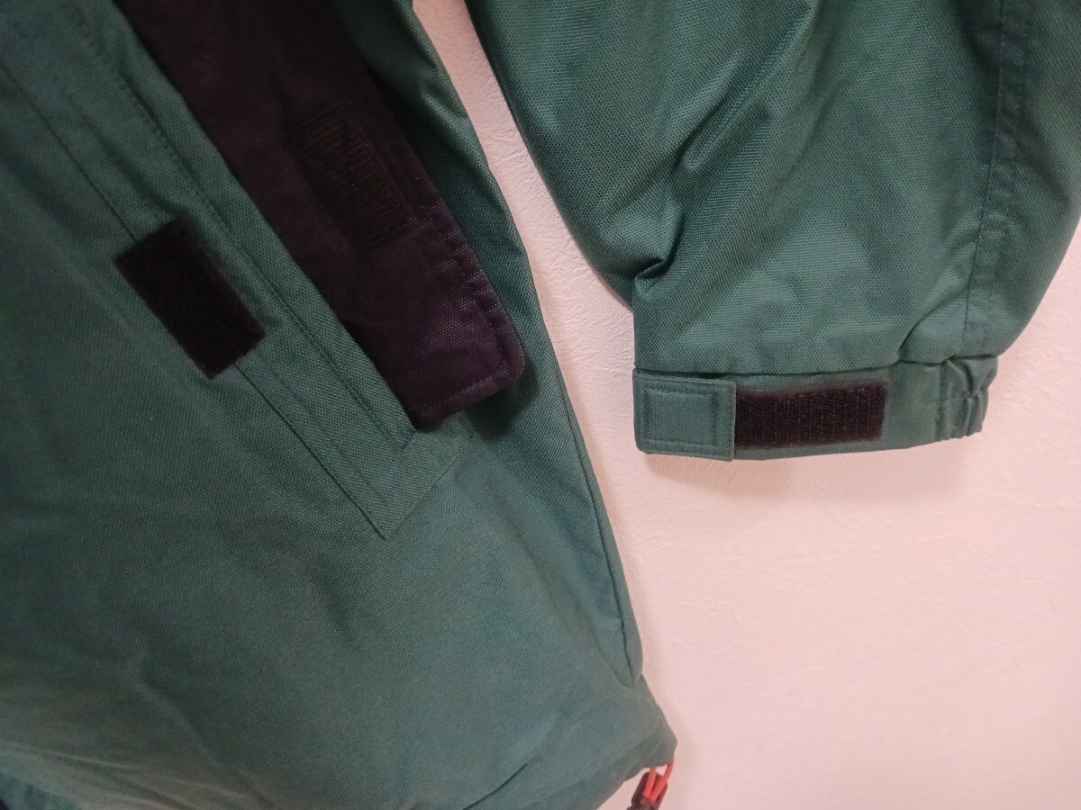 5655　TAKAYAハーフジャケット|フォレストグリーン|3Lサイズ|新品未使用|格納フード付|ナイロン100%|タカヤ DIVISA|防寒|秋冬|ジャンパー緑_画像6