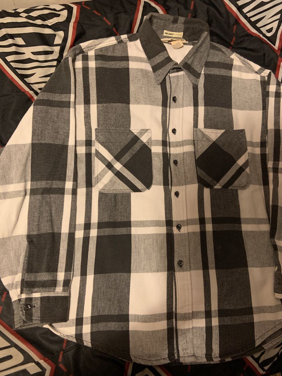 st john's bay ネルシャツ size XL BIG MAC ビッグマック フランネル USA製_画像4