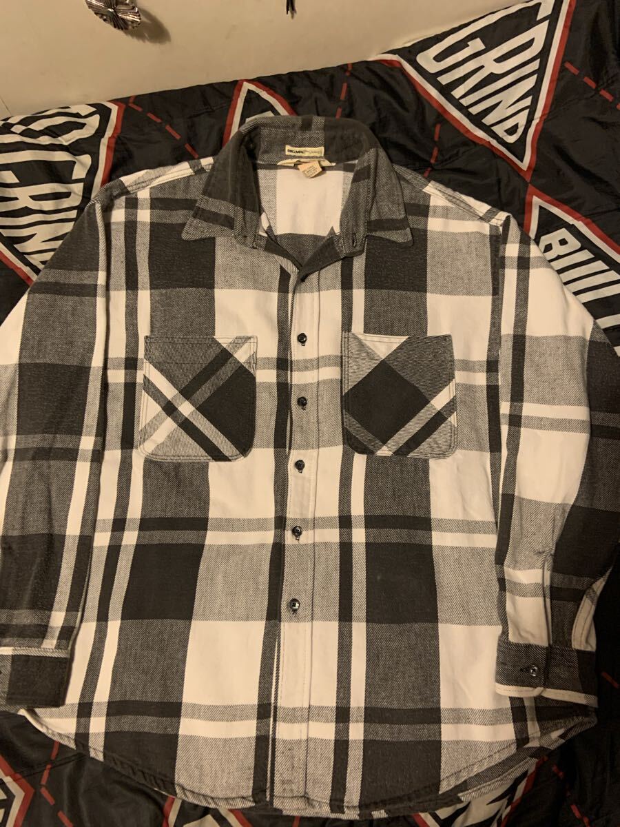 st john's bay ネルシャツ size XL BIG MAC ビッグマック フランネル USA製_画像6