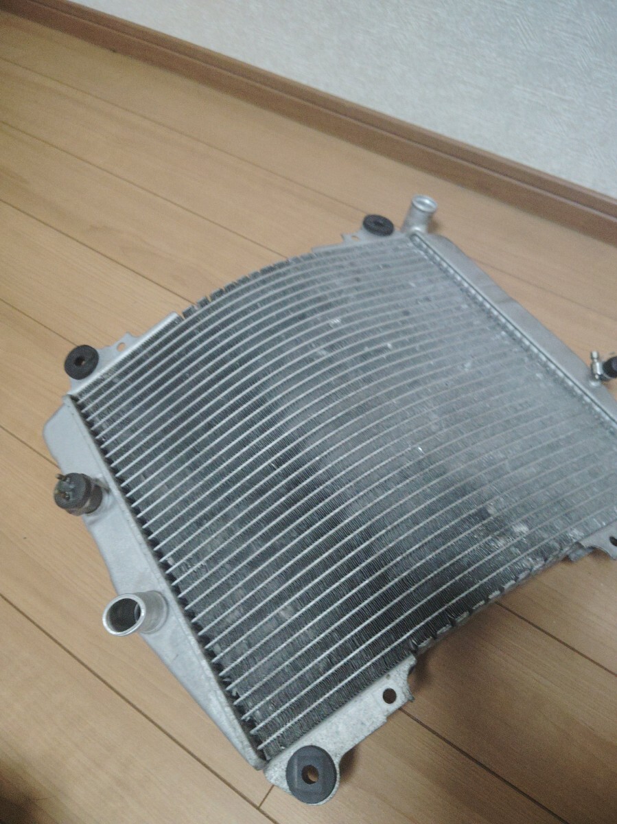 1 иен старт zx-7r оригинальный раунд радиатор для поиска aluminium Kawasaki Yamaha FZ750 1FM fzr1000 копия Racer Running man 