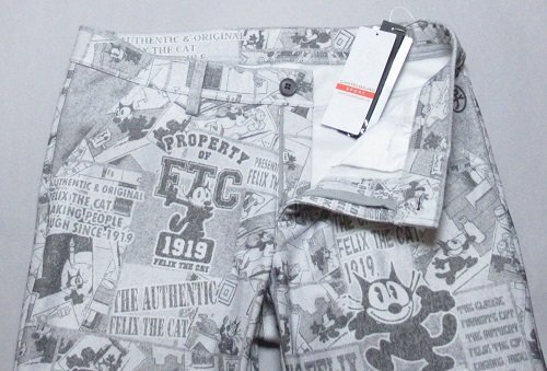 新品 カステルバジャック スポーツ ゴルフ　秋冬 裏起毛 フィリックス ストレッチパンツ 定価38500円/48(W86)/7233340102/ホワイト_画像3