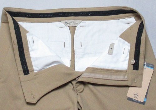 新品 マンシングウェア ゴルフ　春秋 2WAYストレッチパンツ/レター\600/定価20900円/W82/MJMXJD03/ベージュ_画像4