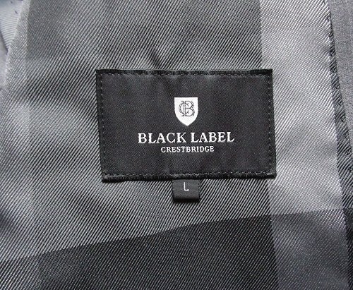 新品 ブラックレーベル・クレストブリッジ ソリッド2WAYストレッチジャケット 定価52800円/L/51D12112/グレー_画像6
