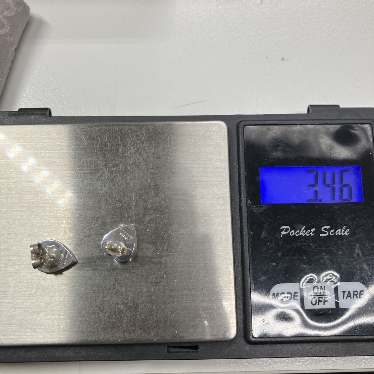 正規品 グッチ GUCCI ピアス ハート SV925 中古現状品_画像8