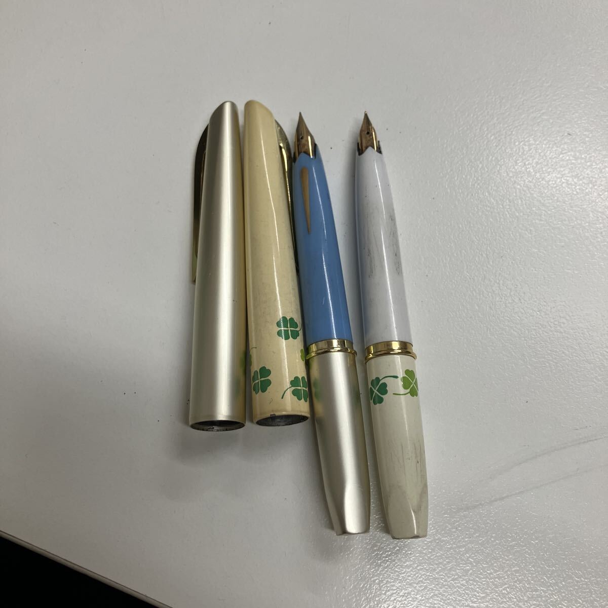パイロット 萬年筆 ペン先 18K 2點セット 筆記未確認(rèn) 中古現(xiàn)狀品