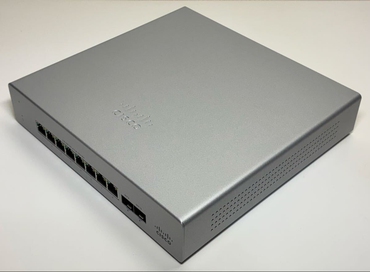 CISCO シスコ 124W 8ポート PoEスイッチ Meraki MS120-8FP 通電OK_画像4