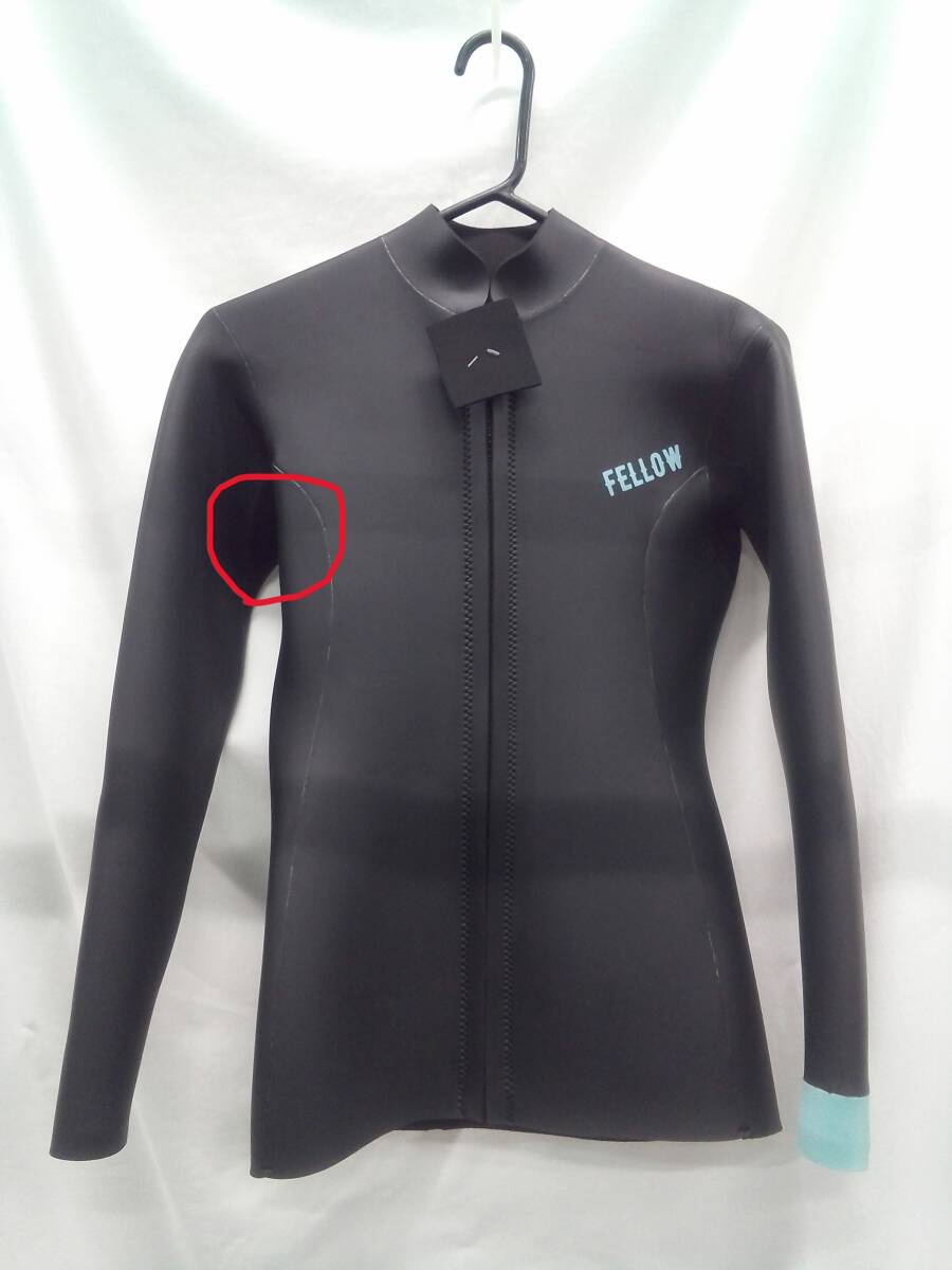 レディース ウェットスーツ スキンタッパー LBサイズ 3mm レディース 長袖 クラシック タッパ ジャケット ウエットスーツ サーフィン_画像3