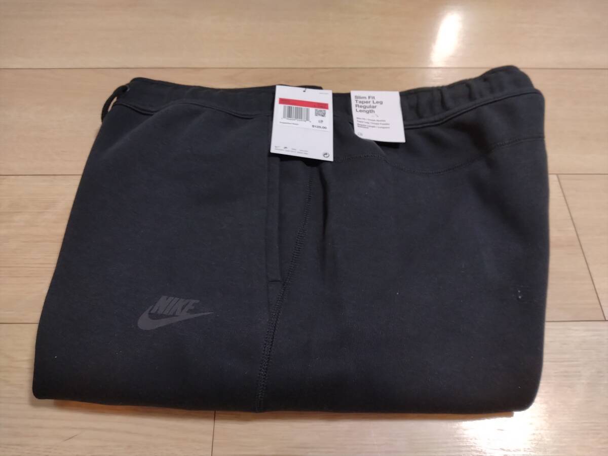 【希少 L TALL】 ナイキ テック フリース ブラック NIKE Tech Fleece Brack L TALL _画像2