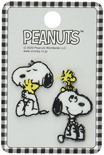 KIYOHARA ミニワッペン SN スヌーピー 2個入 RIO-2904_画像1