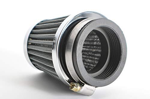 キタコ(KITACO) パワーフィルター クロームメッキ φ50 ストレート 汎用 515-0000500_画像2