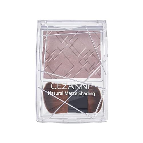 セザンヌ ナチュラルマットシェーディング02 クールトーン 2.7ｇ 影色 小顔 グレー モーブブラウン_画像1