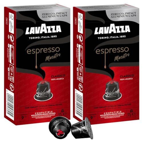 LAVAZZA (labatsa) Espresso *ma Est ro Classico nes pre so сменный 10 Capsule ×2