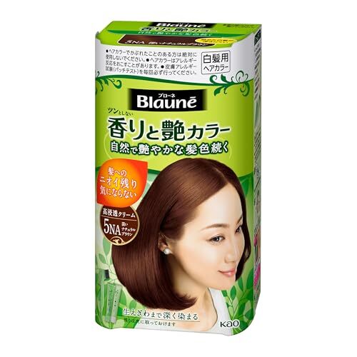 ブローネ 香りと艶カラークリーム 5NA深いナチュラルブラウン 1個 (x 1)_画像1