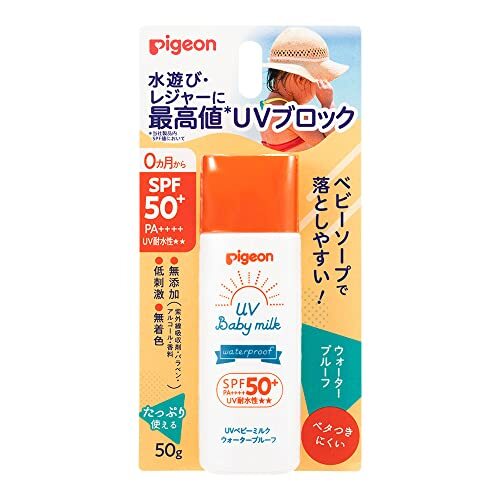  Pigeon UV baby Mill заднее крыло устойчивый SPF50+ 50g 572470