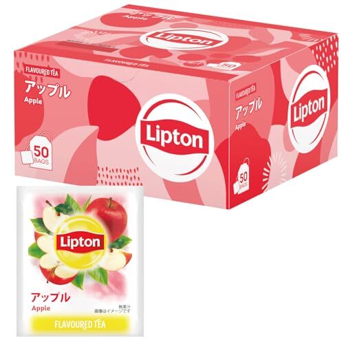 リプトン 紅茶 アップル ポリプロピレンティーバッグ 50袋_画像1