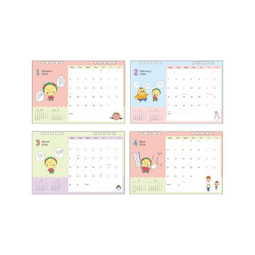 サンスター文具 コジコジ 2026年 カレンダー 卓上 さくらももこ劇場 コジコジ S8521646_画像2