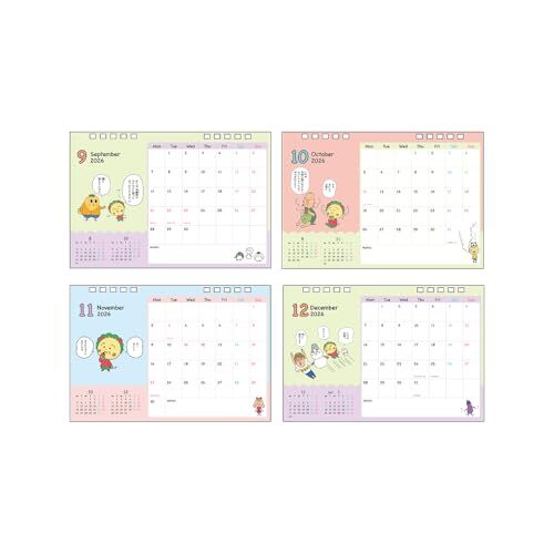 サンスター文具 コジコジ 2026年 カレンダー 卓上 さくらももこ劇場 コジコジ S8521646_画像4