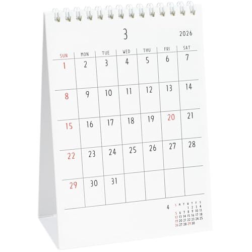 グリーティングライフ 2026年 カレンダー Noritake 卓上 C-1678-NT_画像3