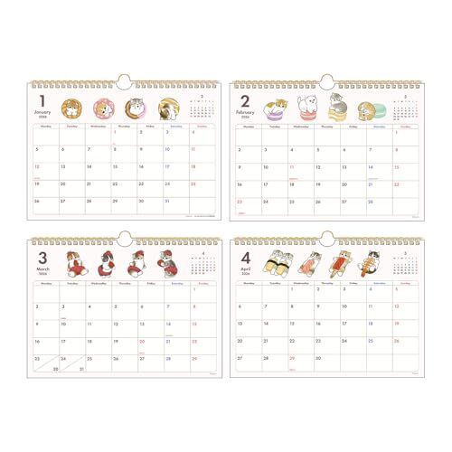 サンスター文具 mofusand 2026年 カレンダー 壁掛け mofusand S8521484_画像1