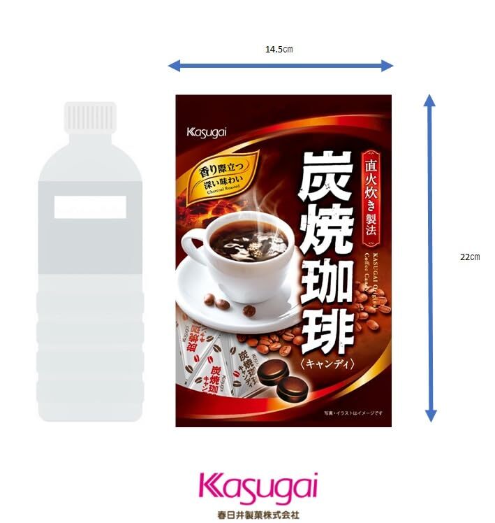 春日井製菓 炭焼珈琲 100g×12袋_画像3