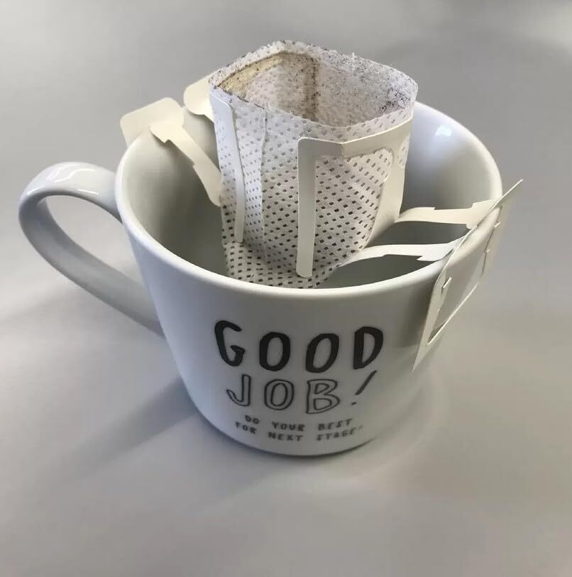 ハマヤ ドリップバッグ レギュラーコーヒー ミディアムロースト 有機栽培特選ブレンド 中煎り 8g×36p ビター 1 個_画像3