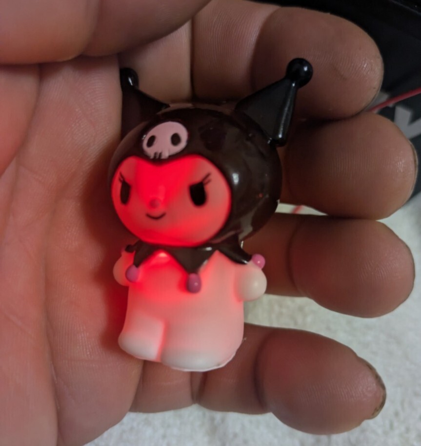 カワイイ キャラクターがワチャワチャ点滅します マーカー LED 使用 6V 12V 点滅OK！ Z1 Z2 CB GT CBX CBR FX GS KH SS マッハ 族 旧車_画像7