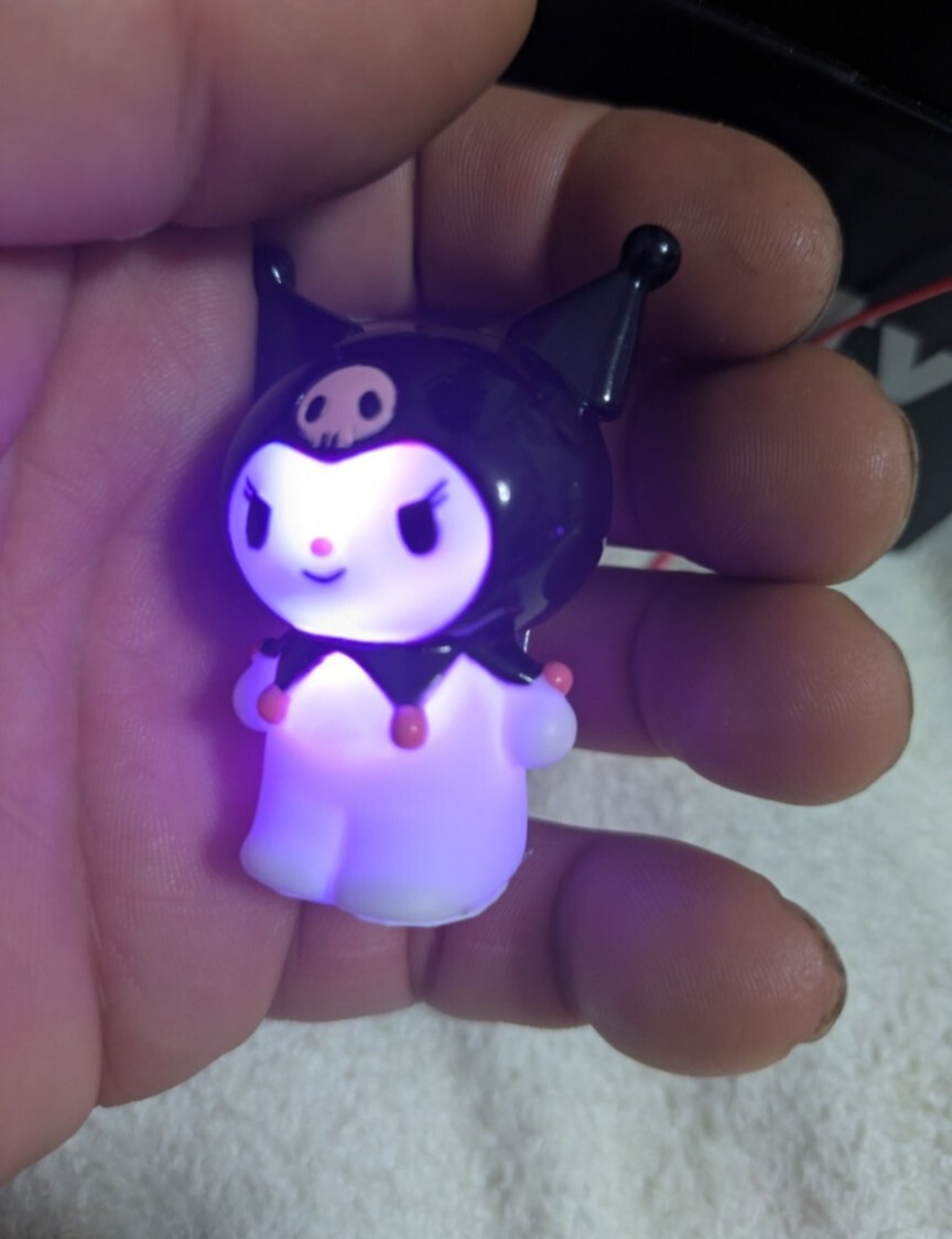 カワイイ キャラクターがワチャワチャ点滅します マーカー LED 使用 6V 12V 点滅OK！ Z1 Z2 CB GT CBX CBR FX GS KH SS マッハ 族 旧車_画像4