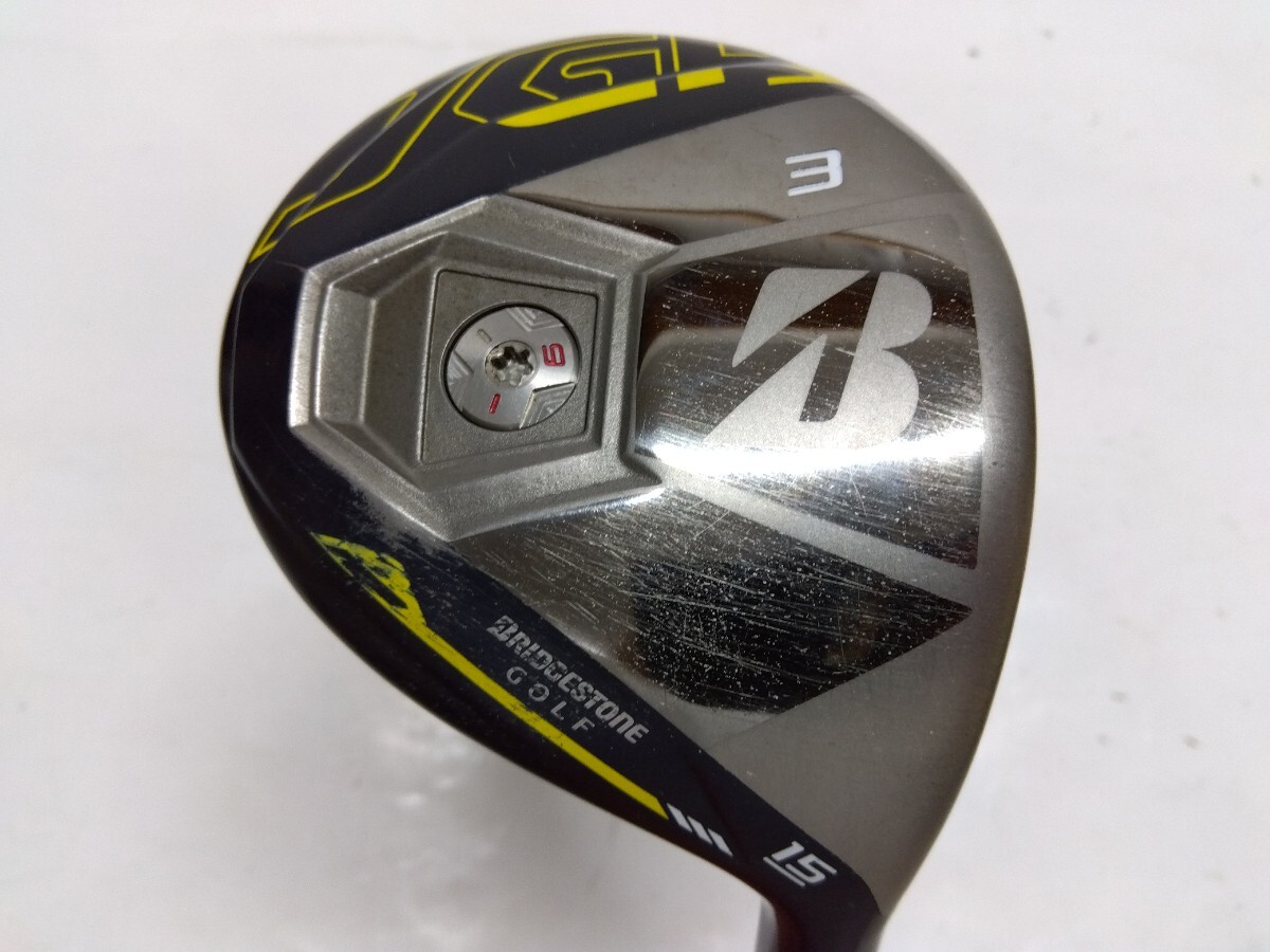 【ヘッド】 3W BRIDGESTONE JGR 15度 225g フェアウェイウッド ブリヂストン ヘッド単品 ヘッドのみ_画像1