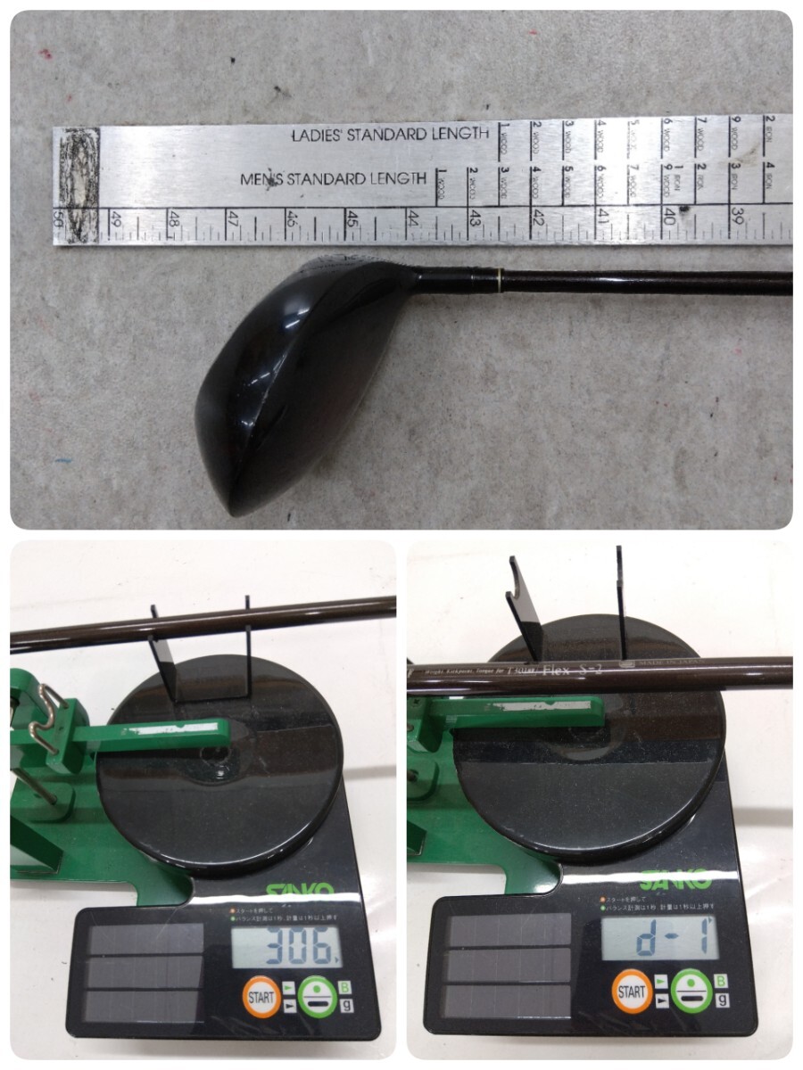 S-YARD T.301NF 1W 10度 flex:S-2 メンズ右 オリジナルカーボンシャフト ドライバー エスヤード_画像2