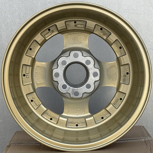 数量限定 新品 15×8J ±0 PCD 100 114.3 4穴 15インチホイール4本セット 深リム 4本スポーク 旧車 スポーツカー ドリ車 ローダウン など_画像5