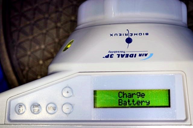 BIOMERIEUX Air Sampler ビオメリ AIR IDEAL 3P　空中浮遊菌測定装置 エアーサンプラー 　60655Y_画像4