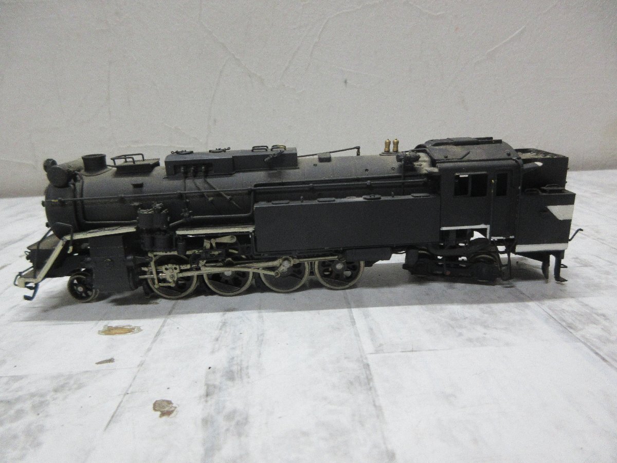f 37. 鉄道模型 機関車 蒸気機関車 詳細不明 メーカー不明 鉄道 HOゲージ 【星見】_画像2