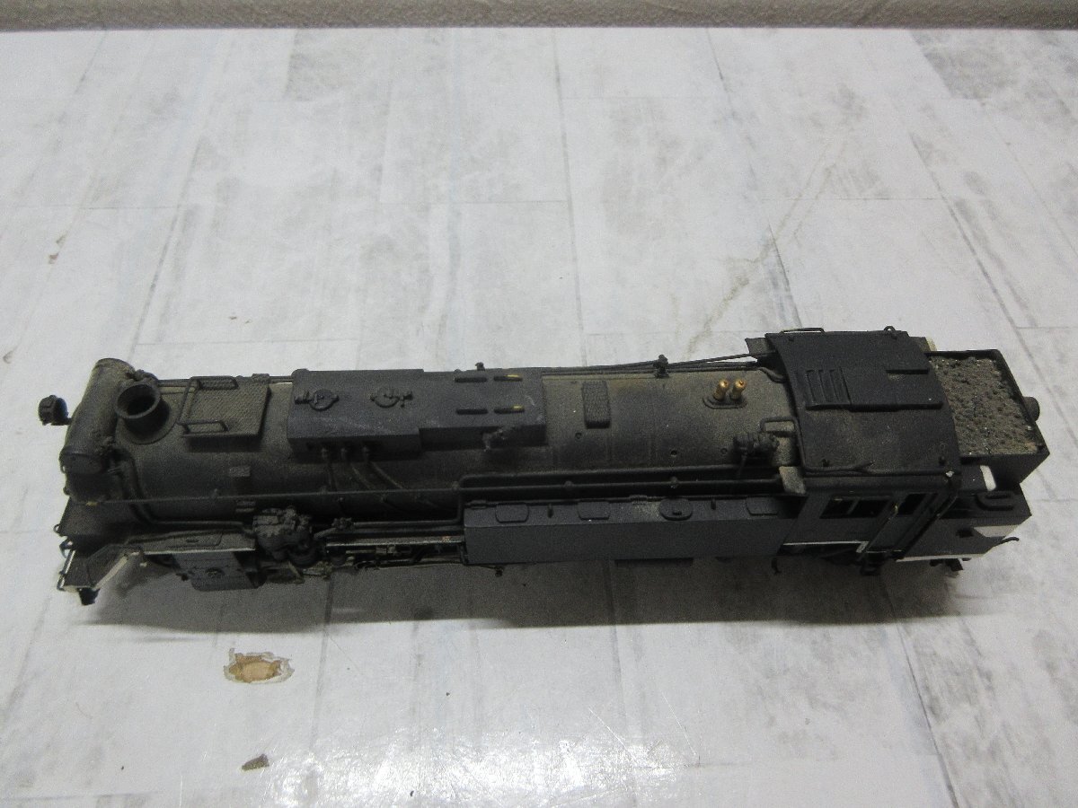 f 37. 鉄道模型 機関車 蒸気機関車 詳細不明 メーカー不明 鉄道 HOゲージ 【星見】_画像3