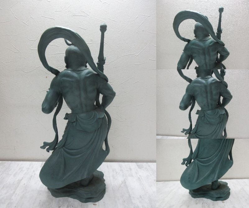  большой .. сосна ... медный золотой Gou сила . изображение .. один на . форма . форма bronze изображение высота примерно 60cm буддизм изобразительное искусство [ звезда видеть ]