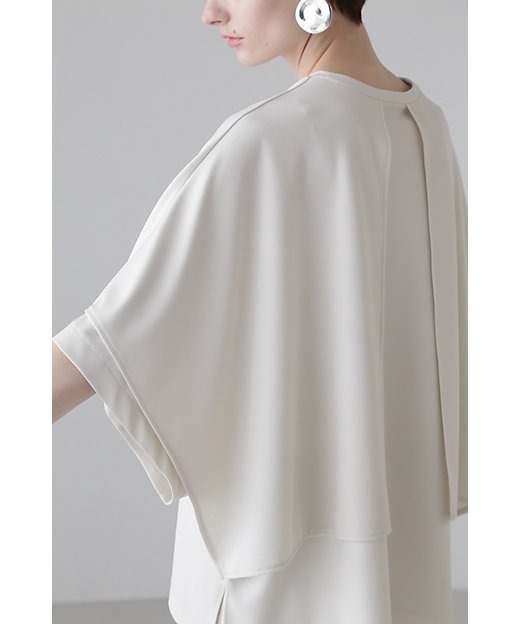 ADORE 24SS マットポンチカットソー トップス オーバーサイズ 白 サイズ38_画像2