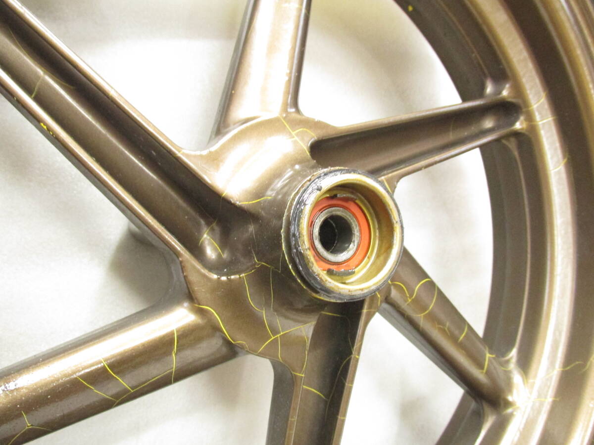 ● エイプ50 ● Fディスク化用 フロントホイールセット  AF10_画像5