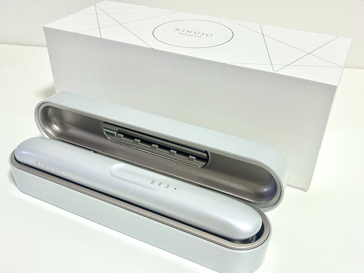 【KINUJO】LuxeJewel コードレスヘアアイロン 絹女 美品_画像2