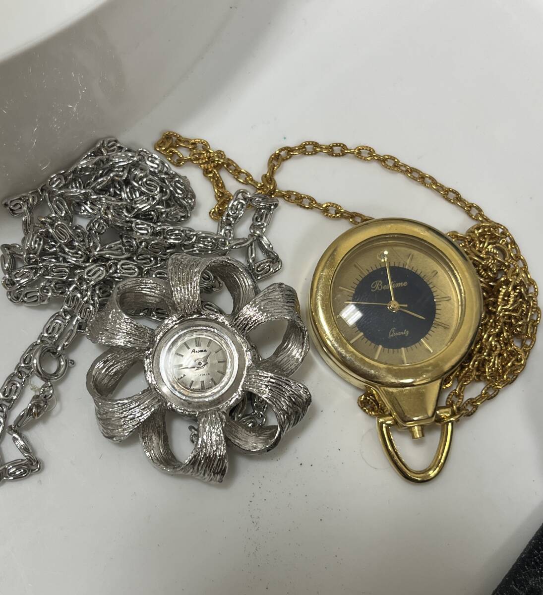 ＃30214A 腕時計まとめ SEIKO ALBA Aroma 懐中時計など 合計12個 不動　長期保管品_画像2