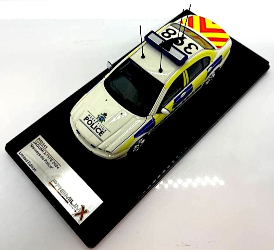Ж PREMIUM X PR0343 1/43 JAGUAR X-TYPE Merseyside POLICE UK 2004 Ж プレミアX ジャガー Xタイプ マージーサイド警察 英国 Ж Daimler_画像2