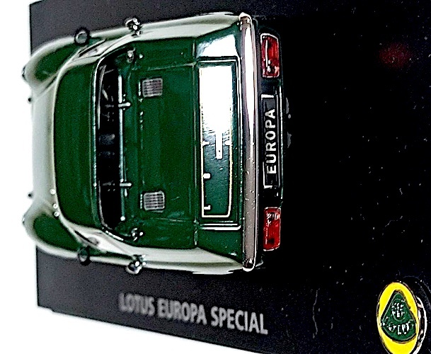 Ж 京商 1/43 ロータス ヨーロッパ スペシャル ブリティシュグリーン 箱無 Ж Kyosho LOTUS EUROPA SPECIAL British Green Ж Aston Jaguar_画像6