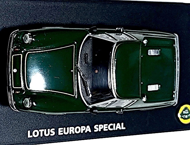 Ж 京商 1/43 ロータス ヨーロッパ スペシャル ブリティシュグリーン 箱無 Ж Kyosho LOTUS EUROPA SPECIAL British Green Ж Aston Jaguar_画像8