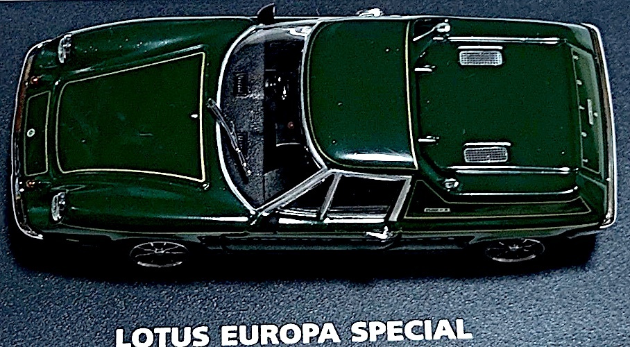 Ж 京商 1/43 ロータス ヨーロッパ スペシャル ブリティシュグリーン 箱無 Ж Kyosho LOTUS EUROPA SPECIAL British Green Ж Aston Jaguar_画像2