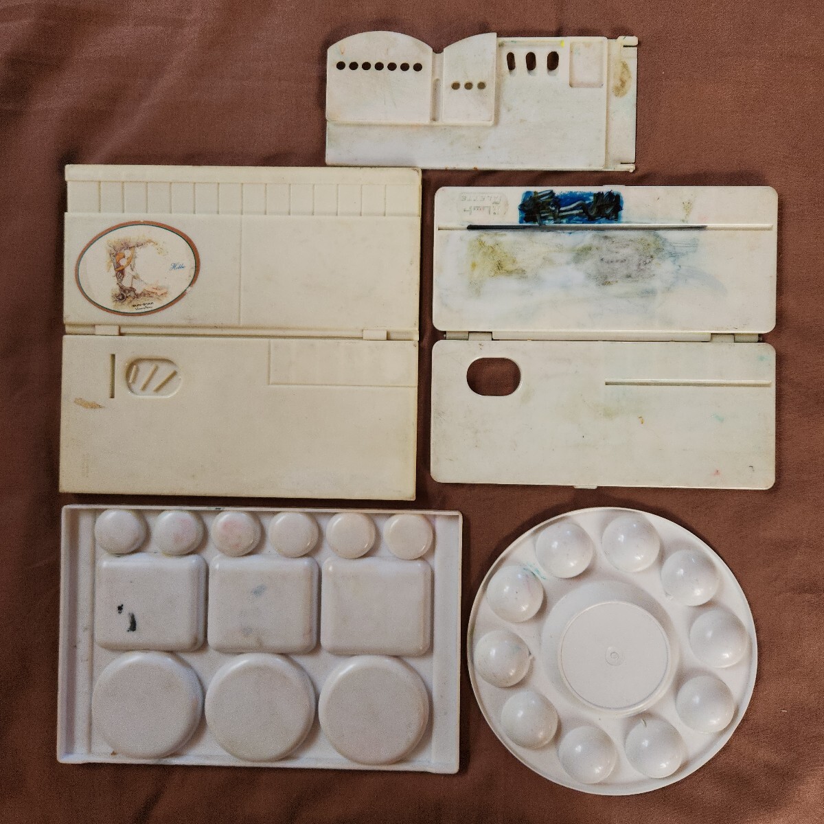 中古品　絵の具パレット　まとめて♪ 　_画像4